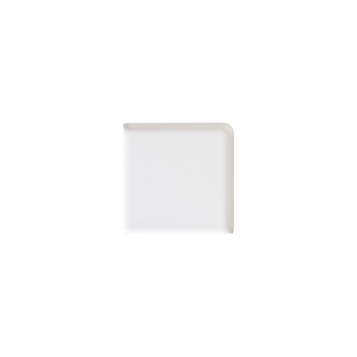 Ice White U081 Flush Cap Out Corner 2" x 2"