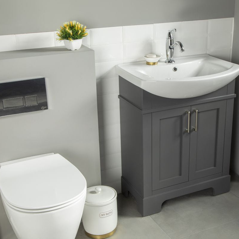 Luna 26" Pepper Bathroom Cabinet
