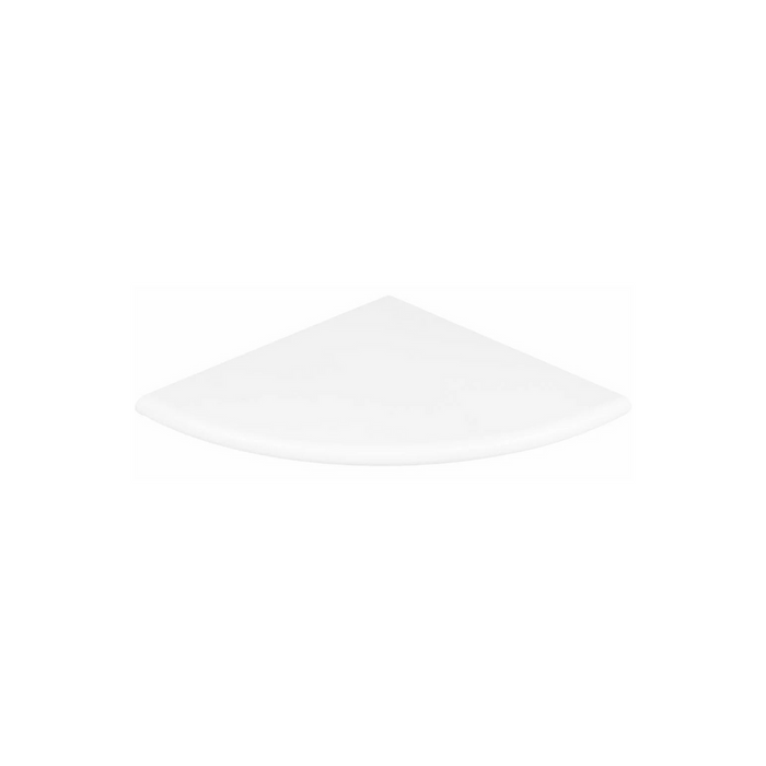 Corner Shelf -Super White - 9"x"9 - Quartz