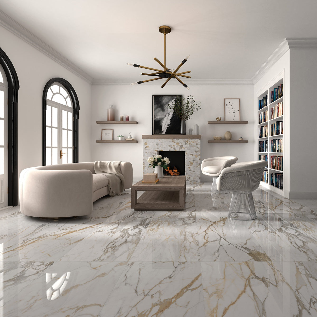 Alustra Imperial Gold Calacatta 24" x 48"