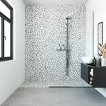 Pebbles Silver Quartz Flat 12x12