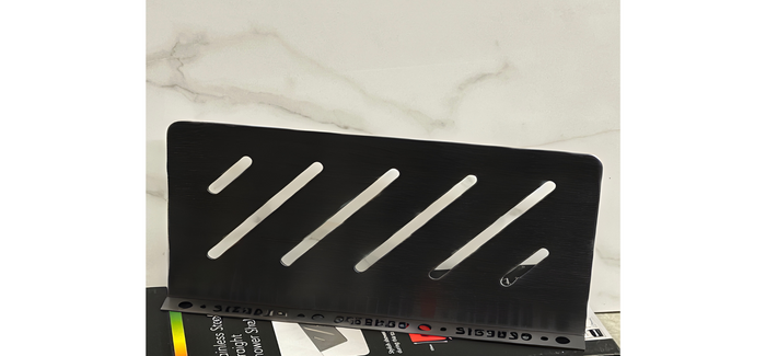 Matte Black Shower Shelf