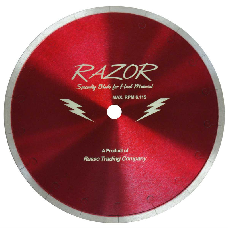 7" Razor Diamond Blade for Porcelain - 5/8 Arbor
