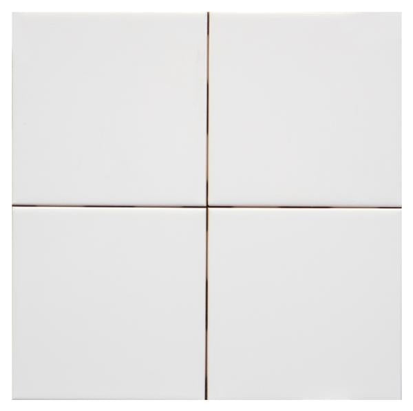 Ice White U081 4 1/4" x 4 1/4"