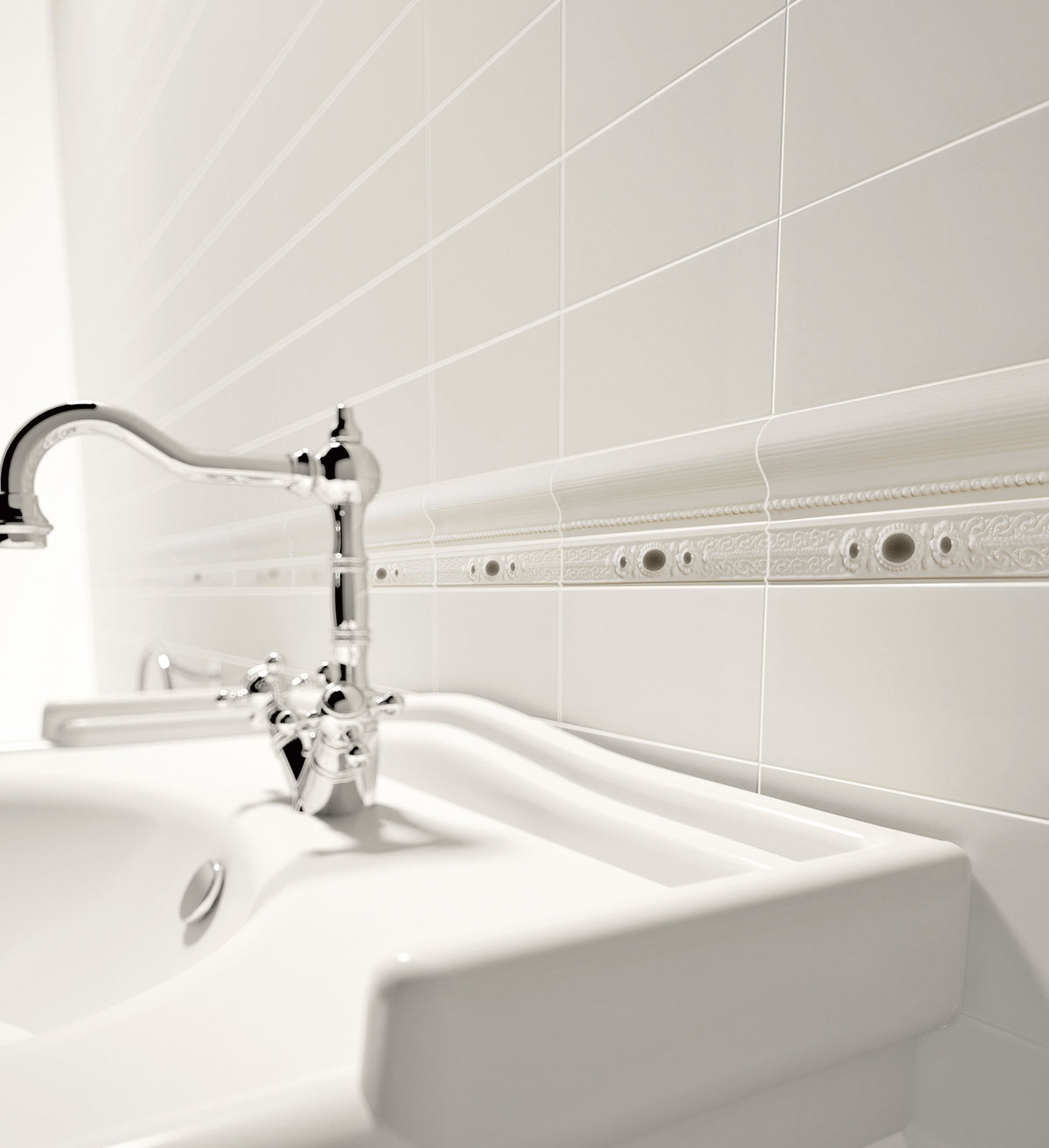 Streamline White #310 3" x 6"