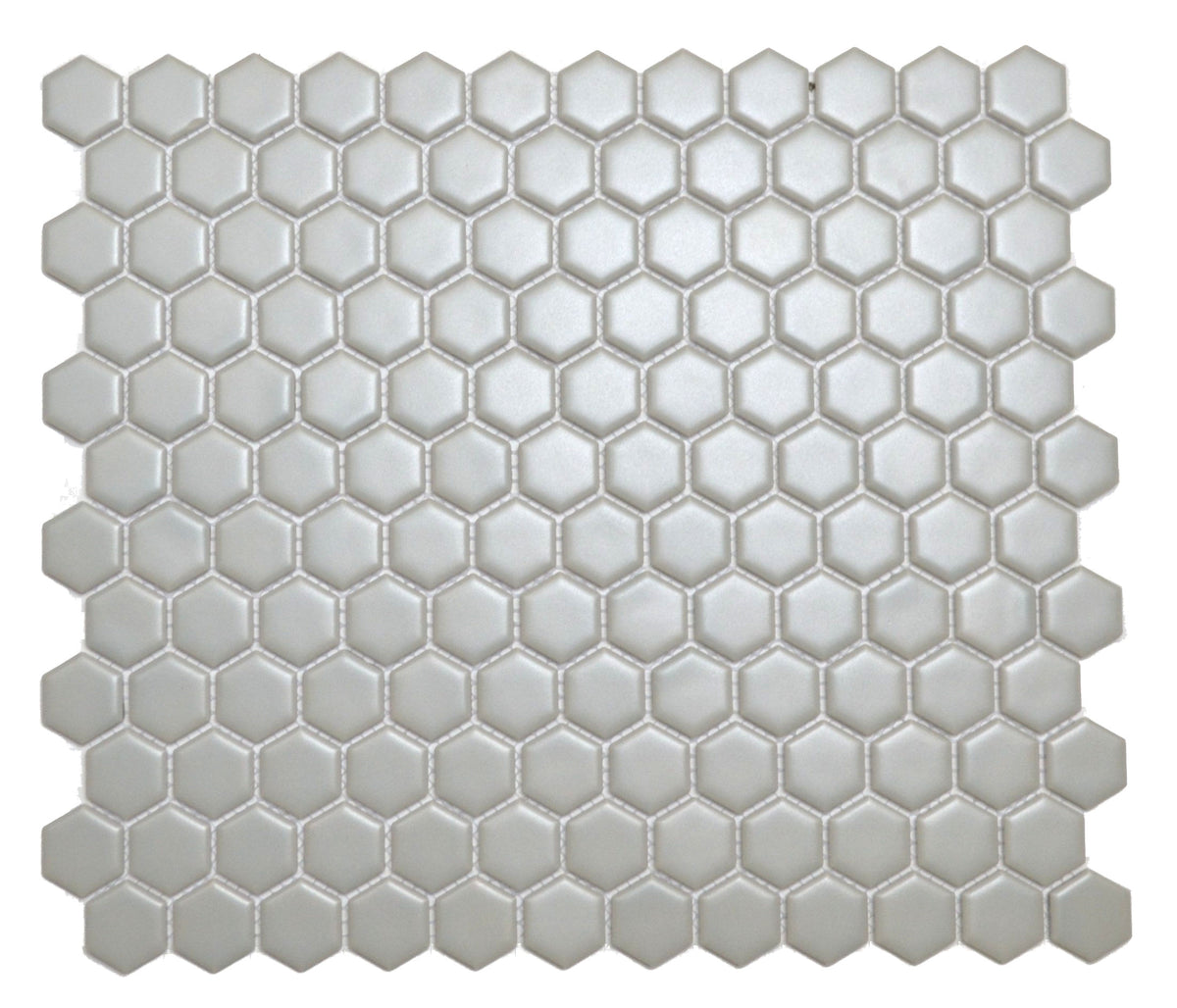 1" Gray Hex