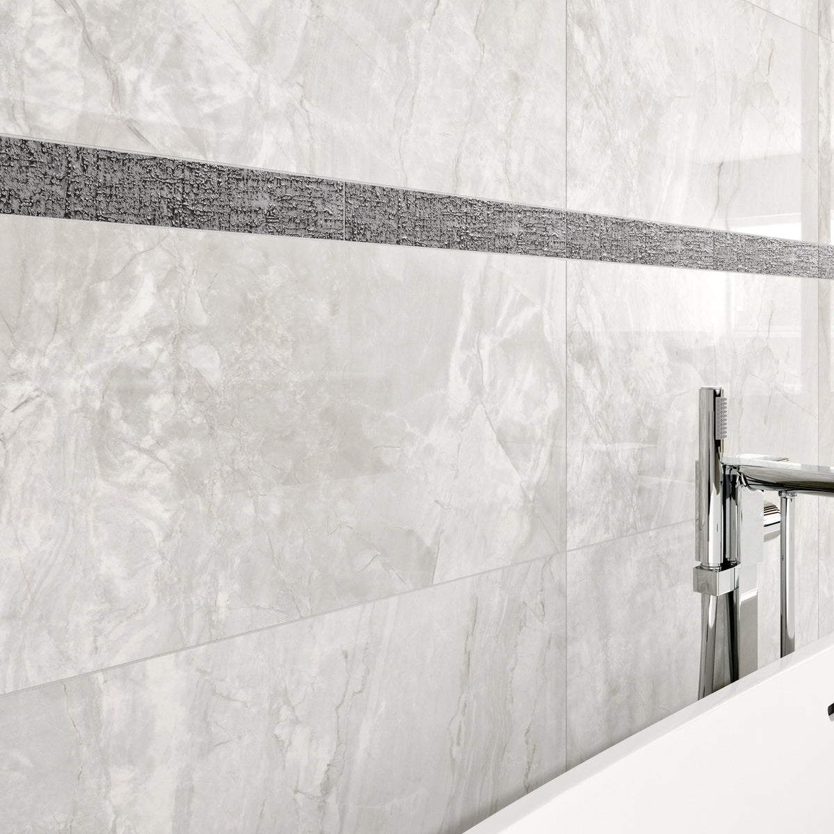 Ainslee Park Breccia Mist 12" x 24" (wall)