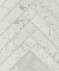 Herringbone – Bianco Carrara Honed