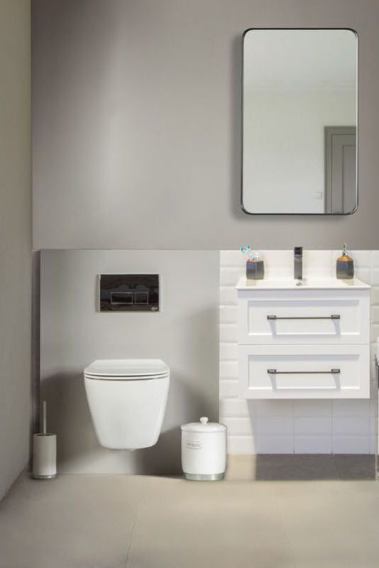 Nova 24" White Bathroom Cabinet