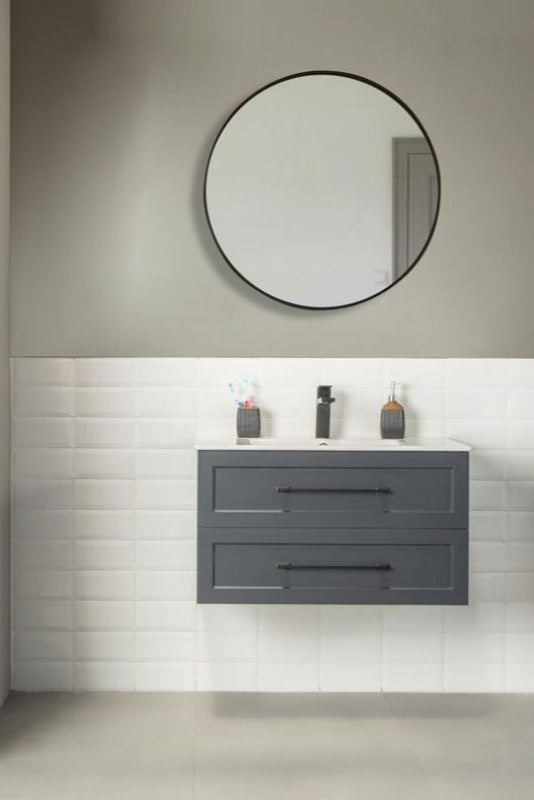 Nova 36" Dark Gray Bathroom Cabinet