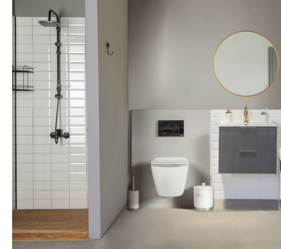 Sorrento Pepper 24" Bathroom Cabinet