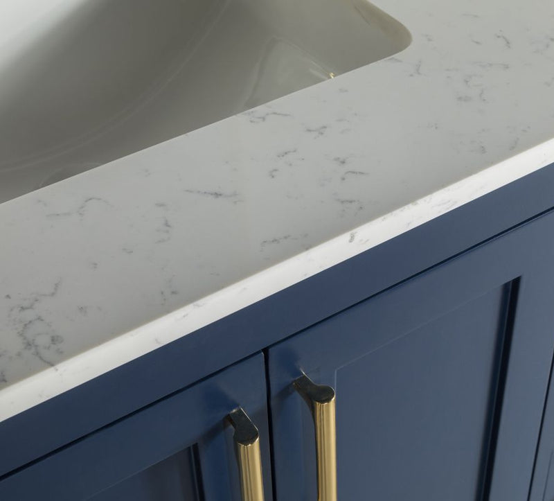 Ashley 36" Blue Bathroom Cabinet