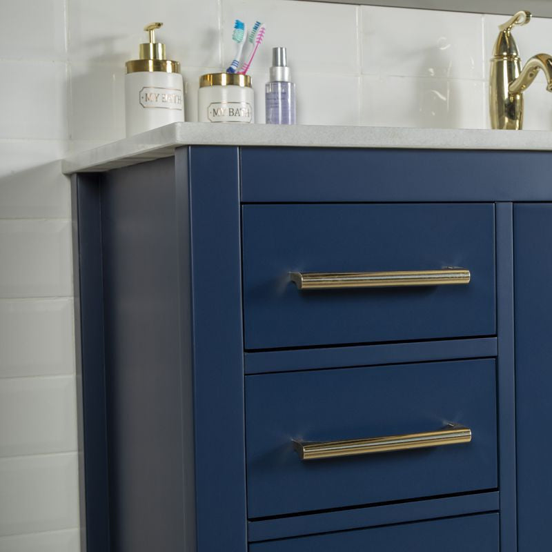 Ashley 48" Blue Bathroom Cabinet