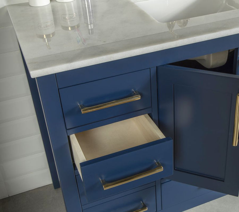 Ashley 48" Blue Bathroom Cabinet