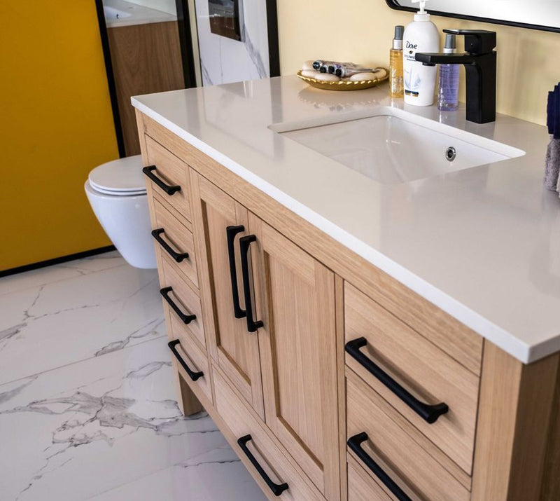 Ashley 48" Natural Oak Bathroom Cabinet