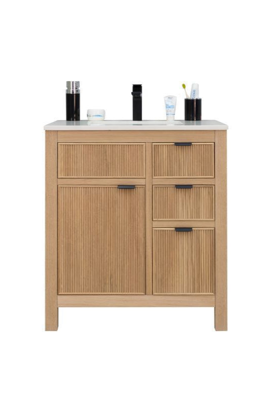 Catalina 30 " Natural Oak Bathroom Cabinet