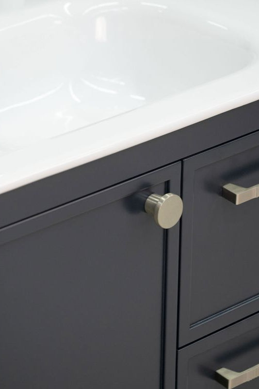 Frame 30" Dark Gray Bathroom Cabinet