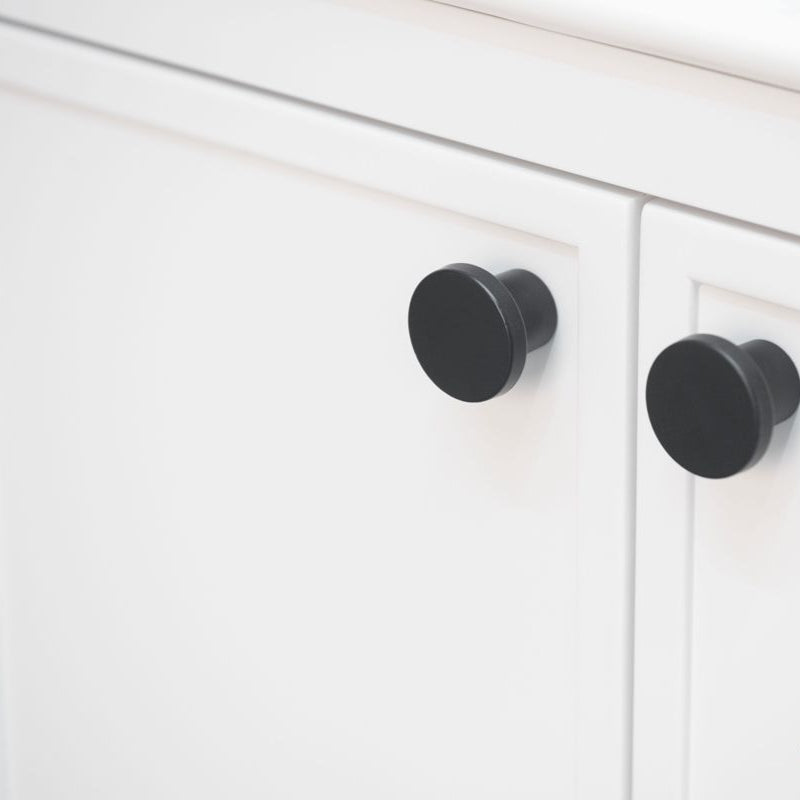 Frame 24" White Bathroom Cabinet