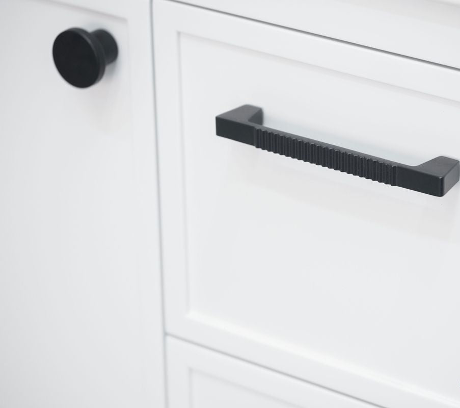 Frame 30" White Bathroom Cabinet