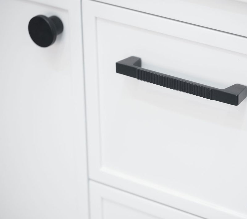 Frame 30" White Bathroom Cabinet