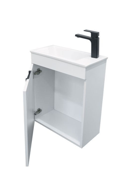 Luca White 24" Bathroom Cabinet