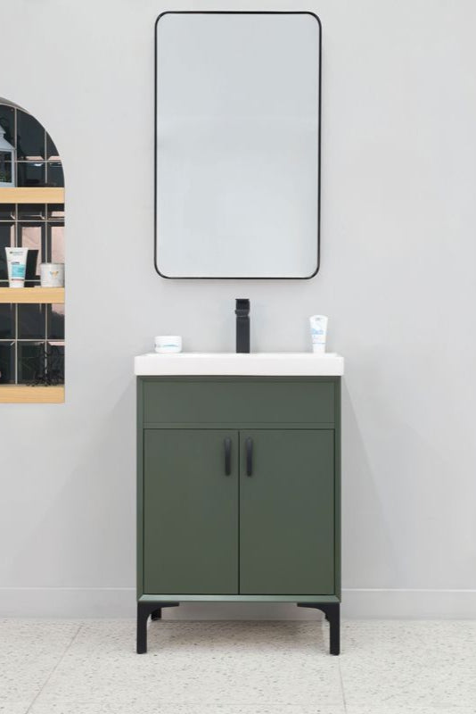 Sempre Pine Green 24" Bathroom Cabinet