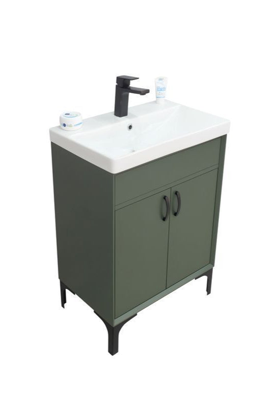 Sempre Pine Green 24" Bathroom Cabinet