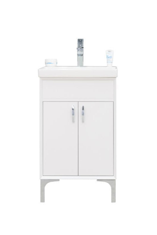 Sempre White 20" Bathroom Cabinet