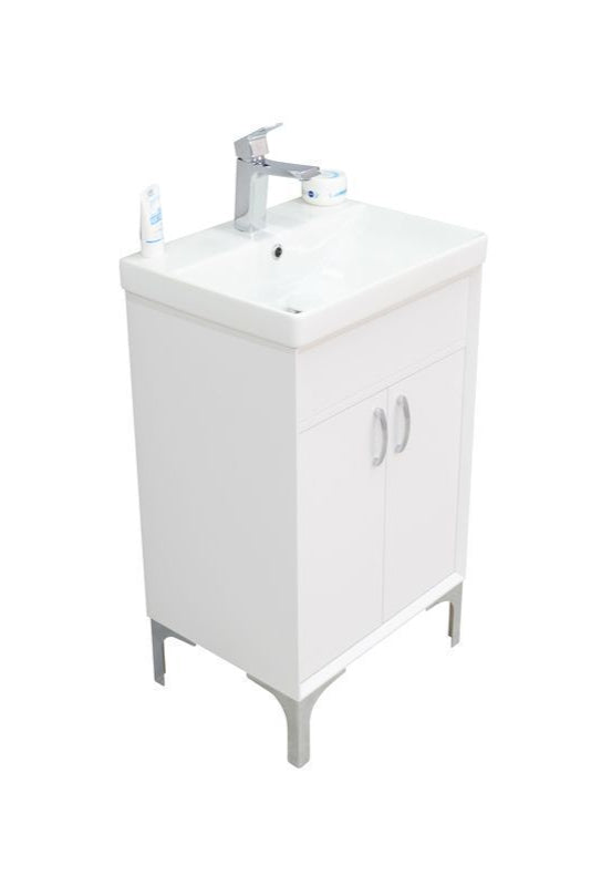 Sempre White 20" Bathroom Cabinet