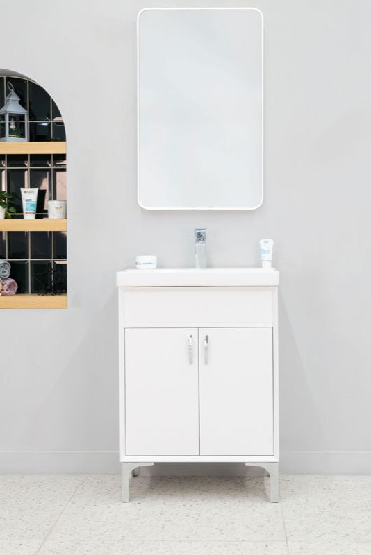 Sempre White 24" Bathroom Cabinet