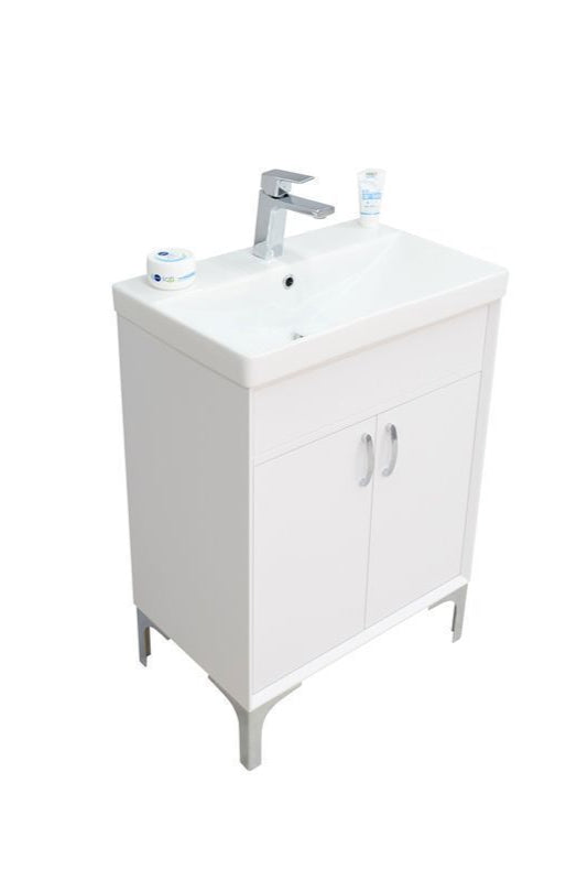 Sempre White 24" Bathroom Cabinet