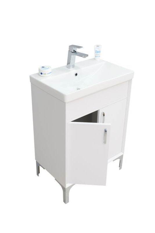 Sempre White 24" Bathroom Cabinet