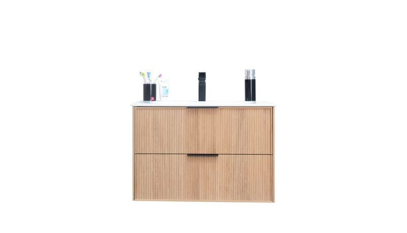 Sorrento Natural Oak 30" Bathroom Cabinet
