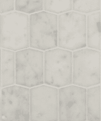 Adelaine Hexagon – Bianco Carrara Honed