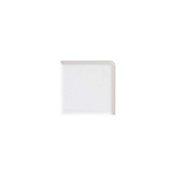 Ice White U081 Flush Cap Out Corner 2" x 2"