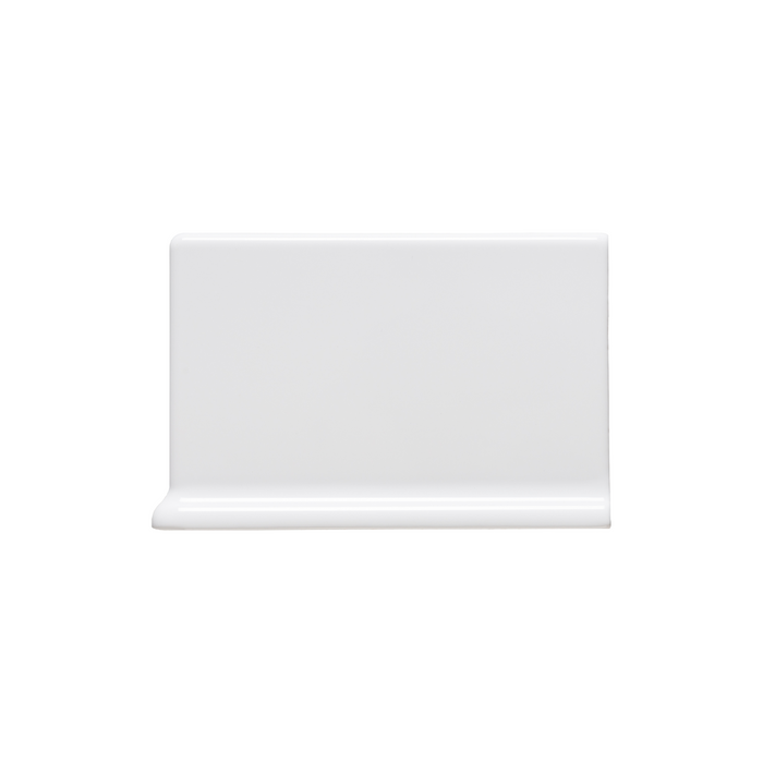 Sanitary Base Ice White U081 4" x 6" Right Corner