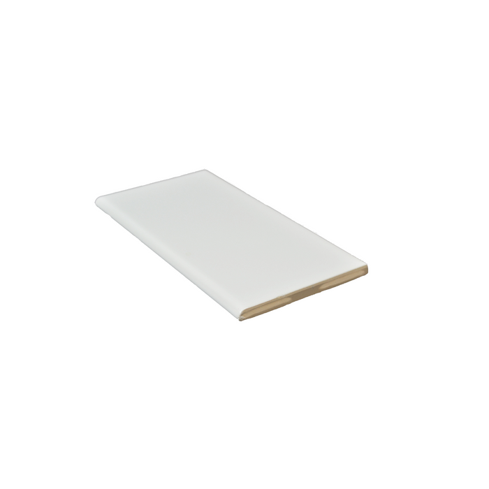 Ice White U081 BN (6" Side) Cap  3" x 6"