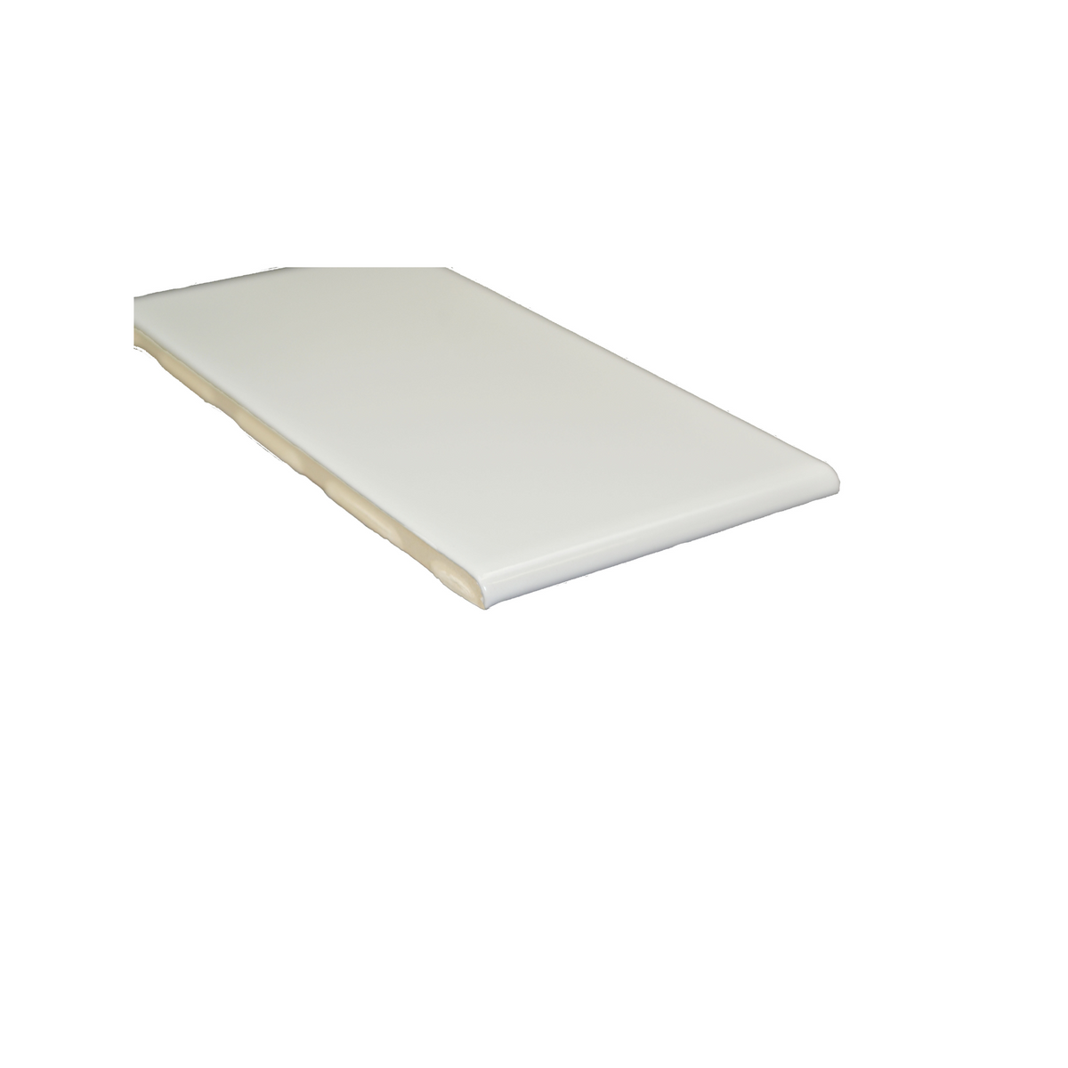 Ice White U081 BN (3" Side) Cap  3" x 6"