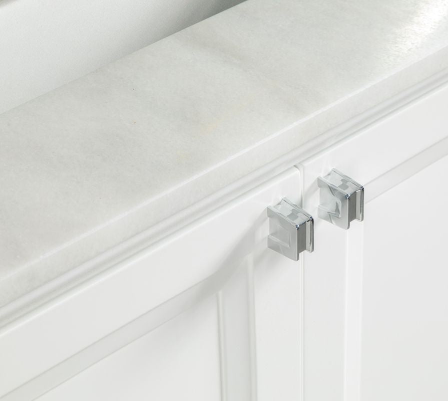 Isabel 36" White Bathroom Cabinet