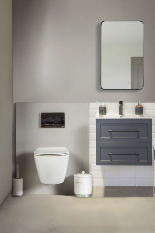 Nova 24" Dark Gray Bathroom Cabinet