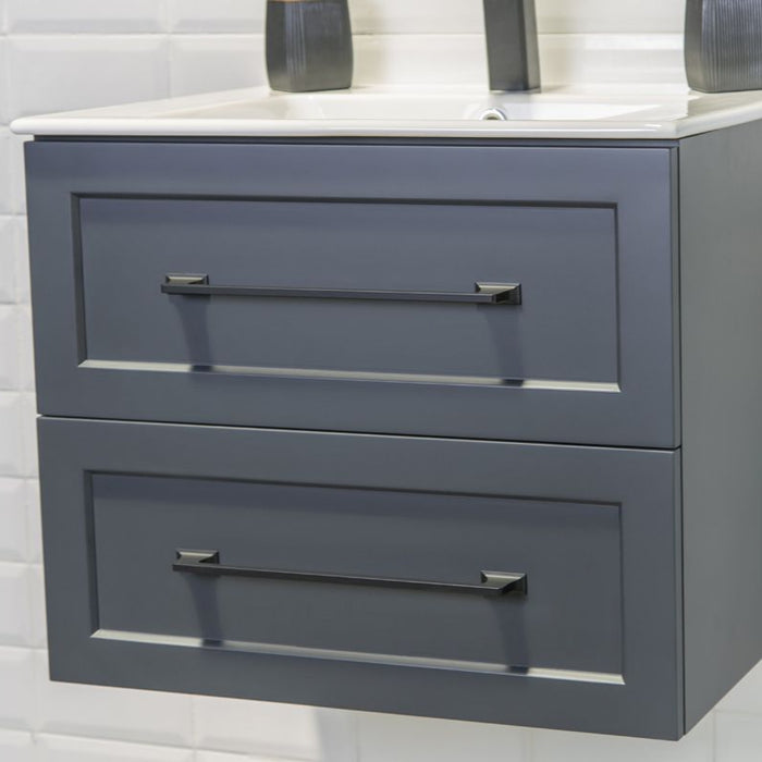 Nova 24" Dark Gray Bathroom Cabinet