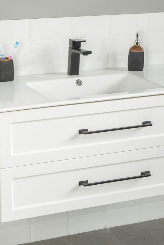 Nova 36" White Bathroom Cabinet