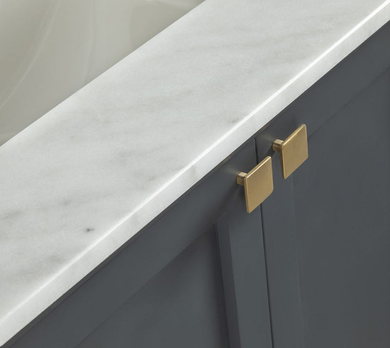 Paloma 24" Dark Gray Bathroom Cabinet