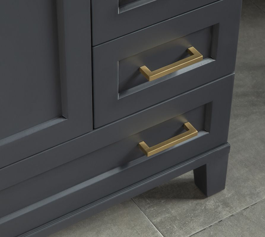 Paloma 30" Dark Gray Bathroom Cabinet