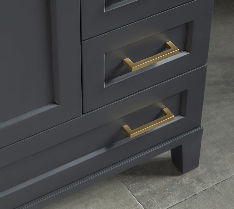 Paloma 30" Dark Gray Bathroom Cabinet