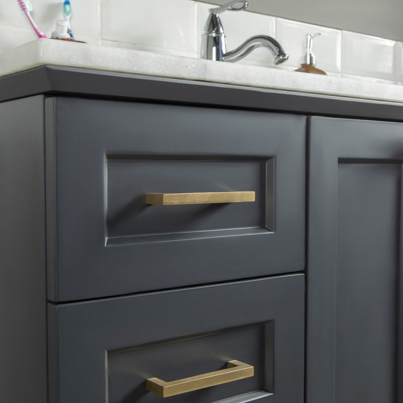 Paloma 42" Dark Gray Bathroom Cabinet