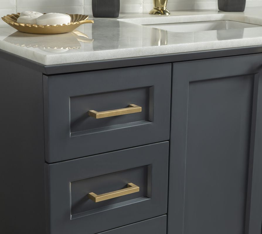 Paloma 48" Dark Gray Bathroom Cabinet