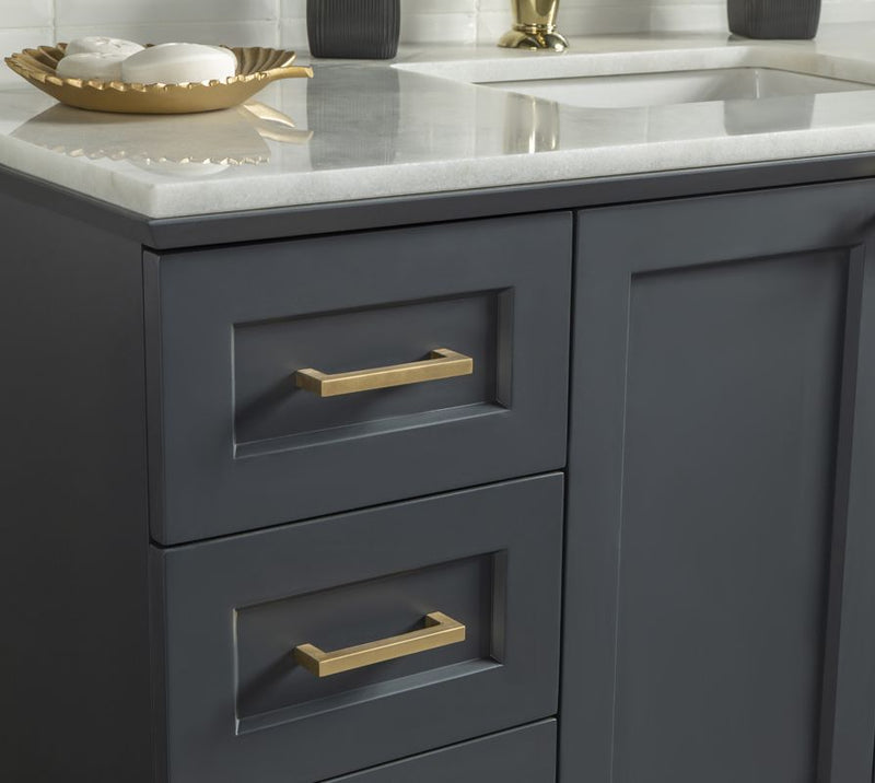 Paloma 48" Dark Gray Bathroom Cabinet