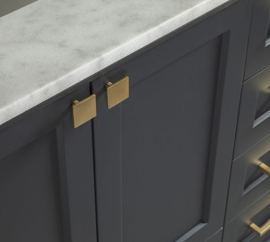 Paloma 60" Dark Gray Double Bowls Bathroom Cabinet
