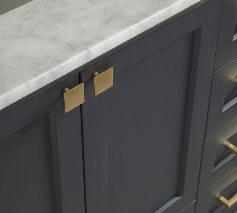 Paloma 60" Dark Gray Double Bowls Bathroom Cabinet